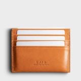  Ví nam da bò Lata (Thời trang nam đựng namecard cỡ nhỏ - Ví da thật LVN111) 