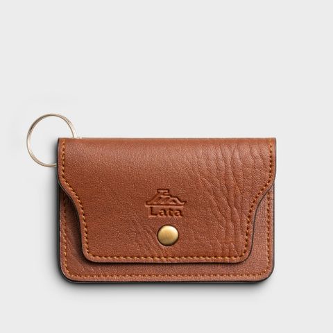 Ví Lata (Thời trang nữ nắp gập cỡ nhỏ - Ví móc khóa da MK10)