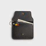  Ví Lata (Thời trang nữ nắp gập cỡ nhỏ - Ví móc khóa da MK10) 