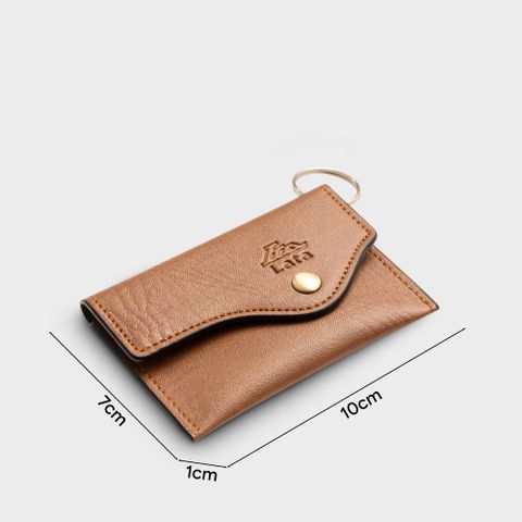 Ví Lata (Thời trang nữ nắp gập cỡ nhỏ - Ví móc khóa da MK9)