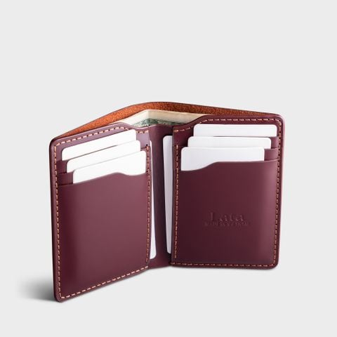 Ví nam da bò Lata (Thời trang nam - Ví da thật LVN110)