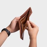  Ví nam da bò Lata (Thời trang nam - Ví da thật LVN68) 