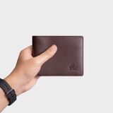  Ví nam da bò Lata (Thời trang nam - Ví da thật LVN68) 