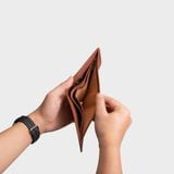  Ví nam da bò Lata (Thời trang nam - Ví da thật LVN69B) màu bò 