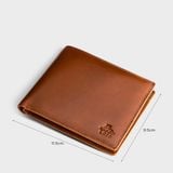  Ví nam da bò Lata (Thời trang nam - Ví da thật LVN82) 