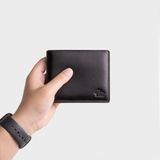  Ví nam da bò Lata (Thời trang nam - Ví da thật LVN82) 