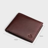  Ví nam da bò Lata (Thời trang nam - Ví da thật LVN82) 