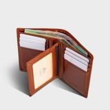  Ví nam da bò Lata (Thời trang nam - Ví da thật LVN85) 