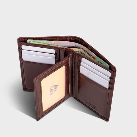 Ví nam da bò Lata (Thời trang nam - Ví da thật LVN85)