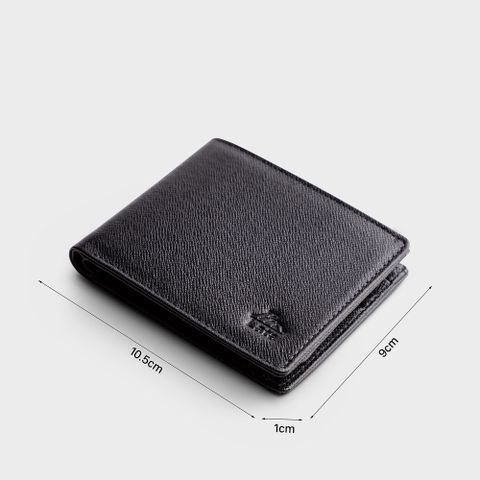 Ví nam da bò Lata (Thời trang nam - Ví da thật LVN92)