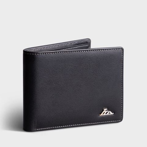 Ví nam da bò Lata (Thời trang nam gấp 2 dáng ngang - Ví da thật LVN97)