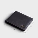  Ví nam da bò Lata (Thời trang nam gấp 2 dáng ngang - Ví da thật LVN98) 