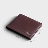  Ví nam da bò Lata (Thời trang nam gấp 2 dáng ngang - Ví da thật LVN98) 