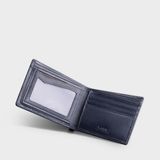  Ví nam da bò Lata (Thời trang nam gấp 2 dáng ngang - Ví da thật LVN98) 