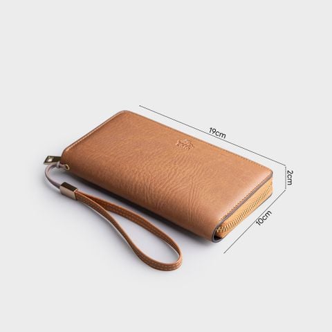 Ví Lata (Thời trang nữ dáng cầm tay dáng dài - Ví da VN58)