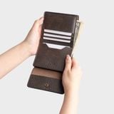  Ví Lata (Thời trang nữ cầm tay gập 3 mini - Ví da VN81) 