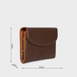  Ví Lata (Thời trang nam dáng cầm tay cỡ lớn  - Ví da VN37) 