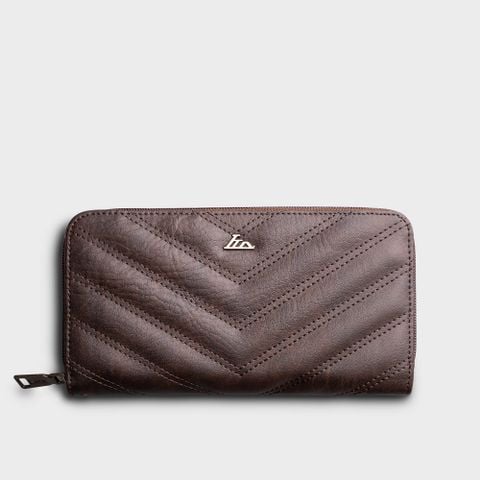 Ví Lata (Thời trang nữ dáng cầm tay dáng dài - Ví da VN61)