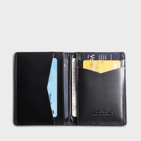 Ví da bò Lata (Thời trang nam dáng cầm tay cở nhỏ - Ví da thật LVN101)