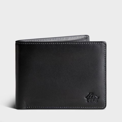 Ví nam da bò Lata (Thời trang nam - Ví da thật LVN84)