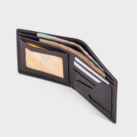 Ví nam da bò Lata (Thời trang nam - Ví da thật LVN84)