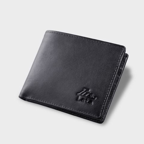 Ví nam da bò Lata (Thời trang nam - Ví da thật LVN60D) màu đen