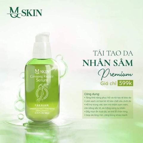 Serum thay da không sưng nhân sâm Mq Skin