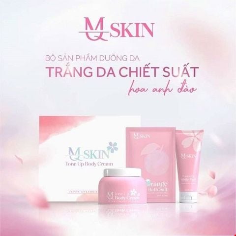 Kem body hoa anh đào Mq Skin