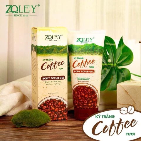 tẩy tế bào chết cafe Zoley cho body