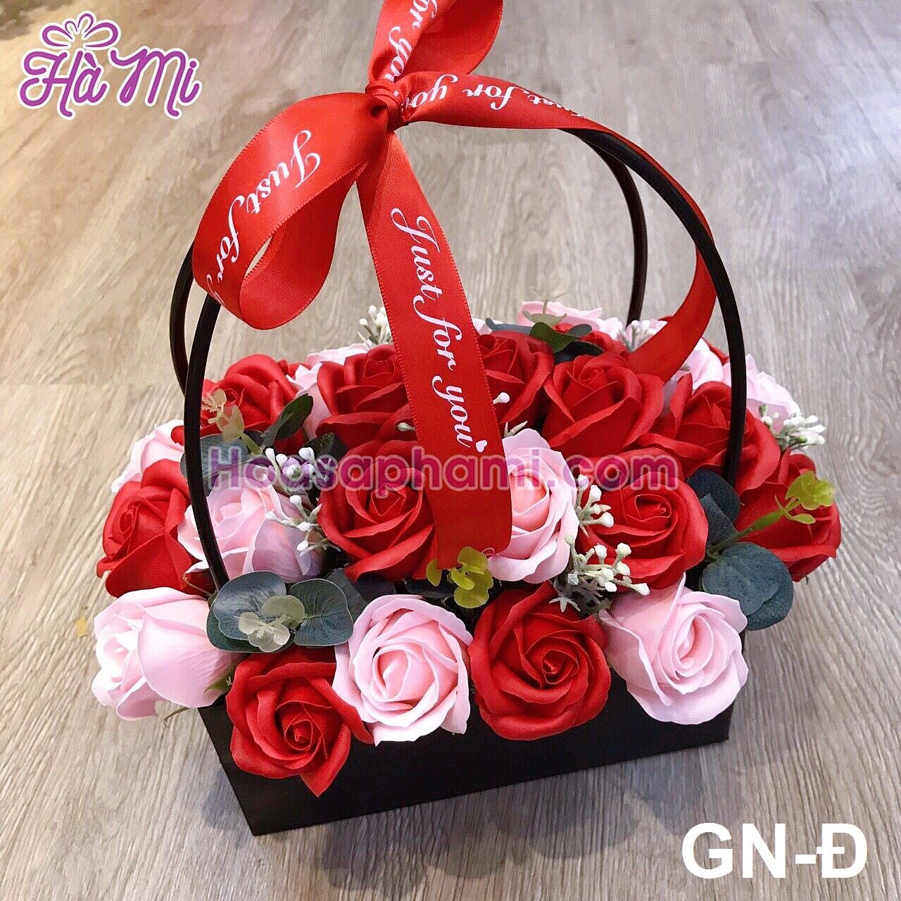 Bó hoa hồng sáp thơm 25B Rẻ Đẹp  Hìn Florist  TPHCM