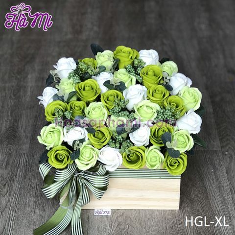 Hộp Hoa Hồng Sáp Cao Cấp