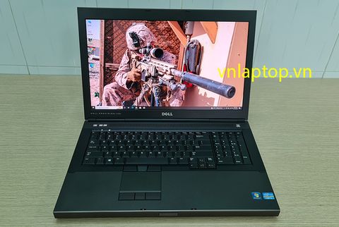 DELL M6700 I7 3840QM, 8GB, 256GB SSD + 500GB, 17.3 INCH IPS RGB 1 TỈ MÀU, MAX CARD VGA K5000M