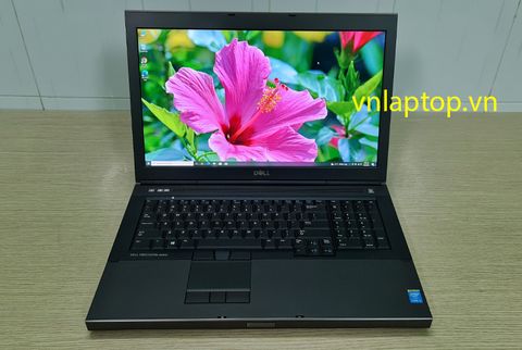 LAPTOP CHƠI GAME, ĐỒ HỌA GIÁ RẺ - DELL PRECISION M6800 I5, CARD RỜI 2GB, 17.3 INCH FULL