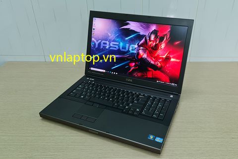 DELL M6700 I7 3840QM, 8GB, 256GB SSD + 500GB, 17.3 INCH IPS RGB 1 TỈ MÀU, MAX CARD VGA K5000M