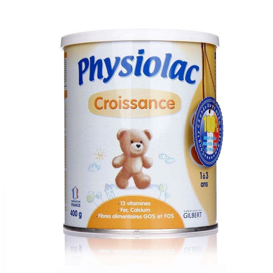 SỮA PHYSIOLAC 3 CỦA PHÁP - 400GR (CHO BÉ 12TH TUỔI)