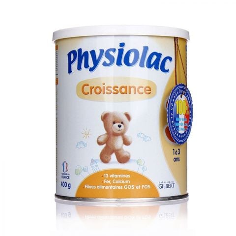 sữa Physiolac 3 của pháp - 400gr (cho bé 12th tuổi)