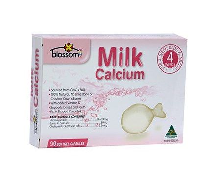 SỮA CANXI CHO BÉ - MILK CALCIUM BLOSSOM FOR KIDS 90 VIÊN