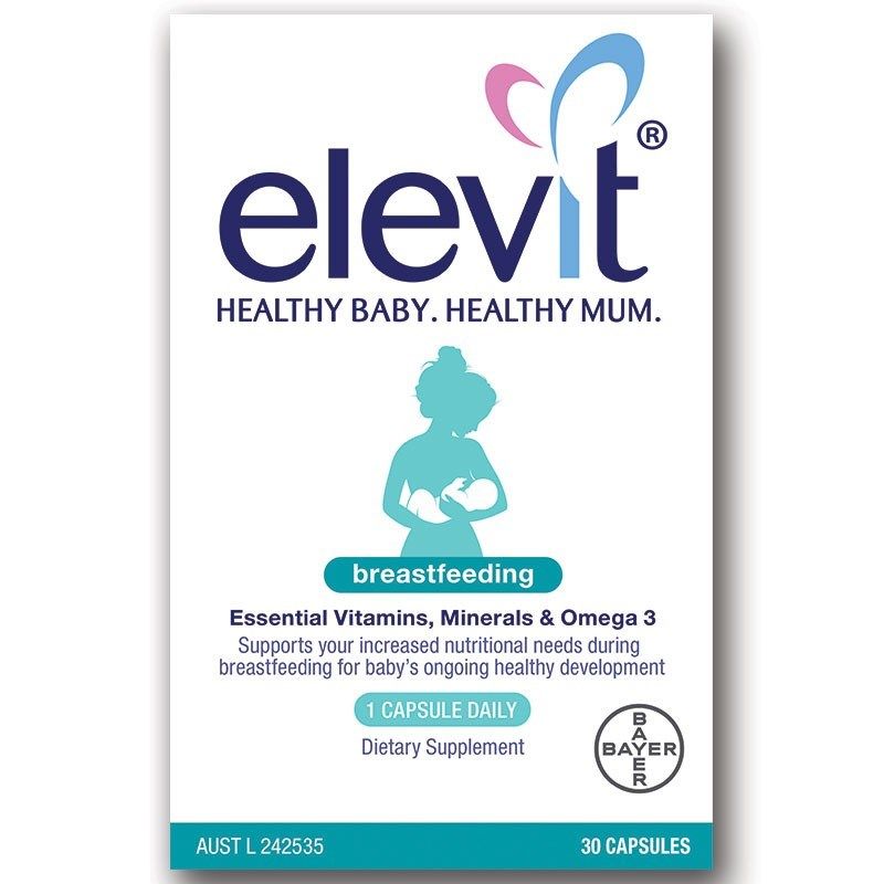 Elevit Breastfeeding – Elevit sau khi sinh – Elevit cho con bú (60 viên)