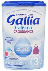 Sữa Gallia xách tay Calisma 3 (800g) (1-3 tuổi)