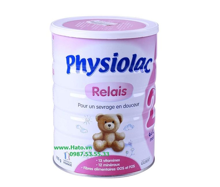 Sữa bột Physiolac số 2 của Pháp - 900gr ( Cho bé từ 6th - 12th )