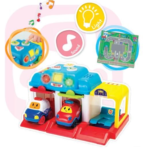 Set gara ô tô vui vẻ Winfun 1235