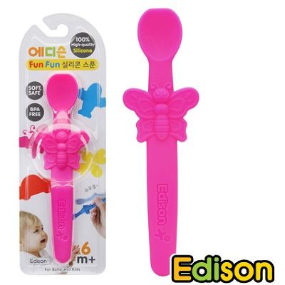 Thìa ăn dặm Silicone Edison