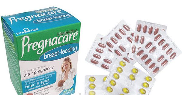 VITAMIN PREGNACARE CHO CON BÚ