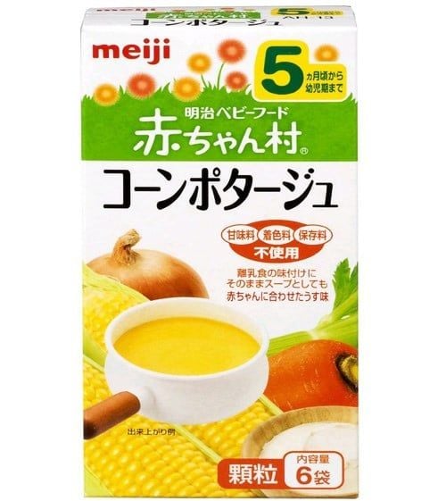 Bột ăn dặm meiji vị bắp