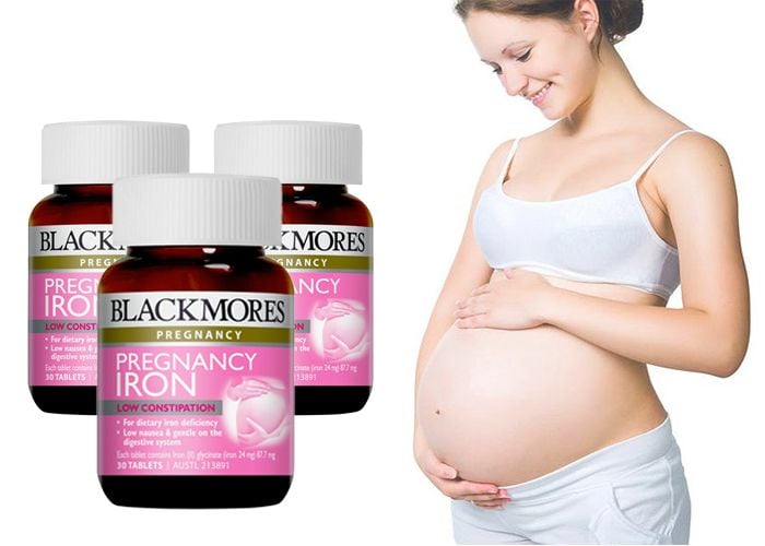 Bổ sung sắt cho bà bầu Blackmores Pregnancy