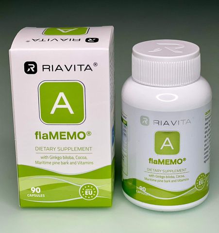  Riavita FlaMeMo - Cải thiện trí nhớ và Dưỡng não 