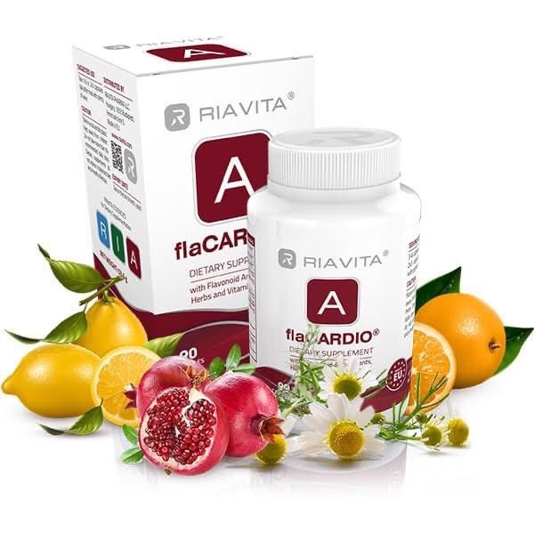 Riavita FlaCardio - Bảo vệ và Hỗ trợ điều trị tim mạch 