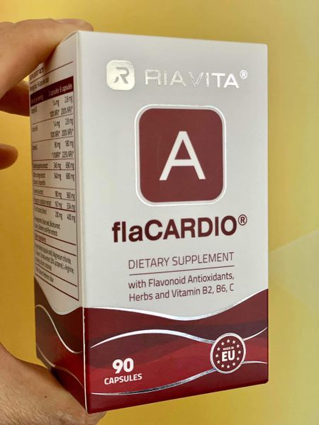  Riavita FlaCardio - Bảo vệ và Hỗ trợ điều trị tim mạch 