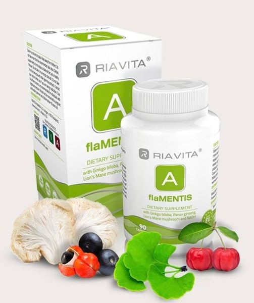  Riavita FlaMentis - Bổ Não và Tăng cường Trí nhớ 