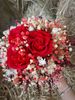 hoa cưới tone đỏ giá chất cực lung linh